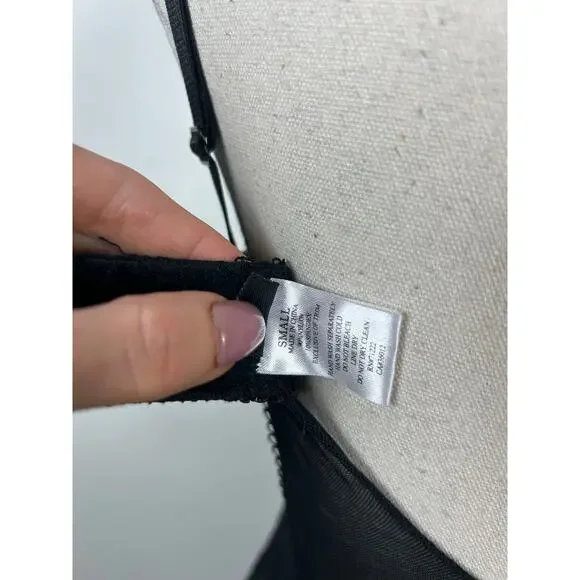 Rampage Vintage Y2K Bustier Slip Lingerie Lace Top Black Sz Small - Picture 5 of 6